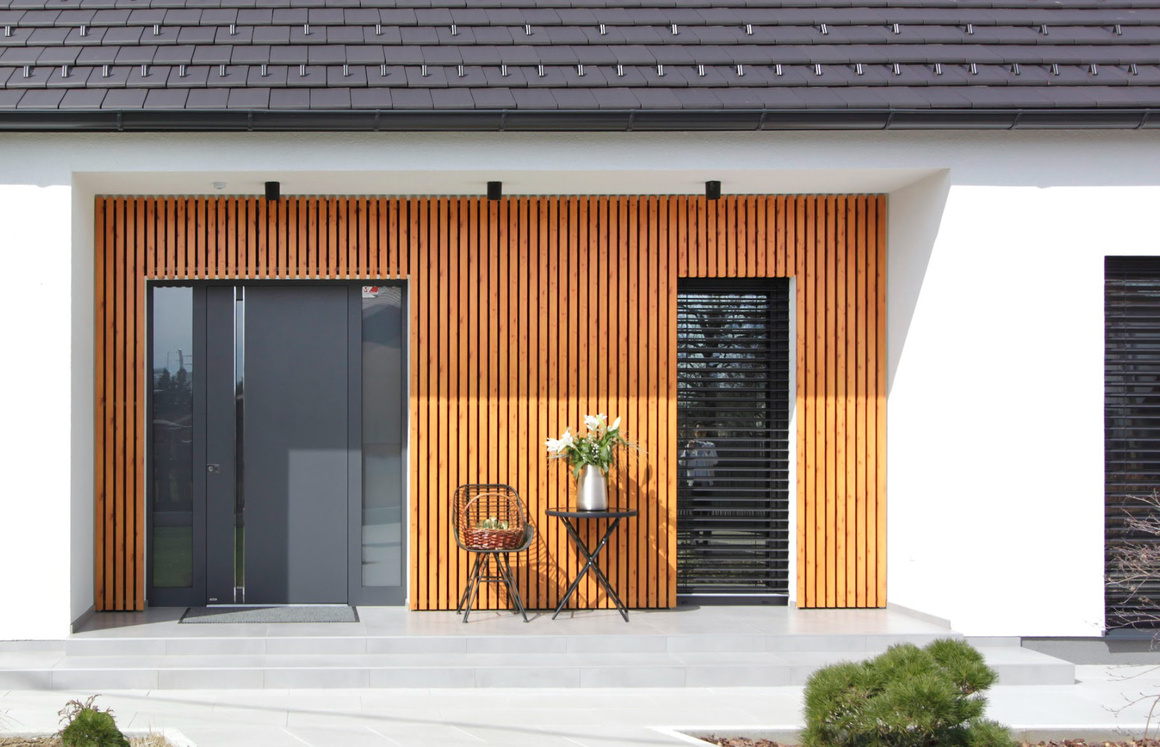 Harmonija narave in moderne tehnologije - alu lesene fasade!